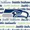 NFL Seattle Seahawks Print PS4 Pro Console Skin